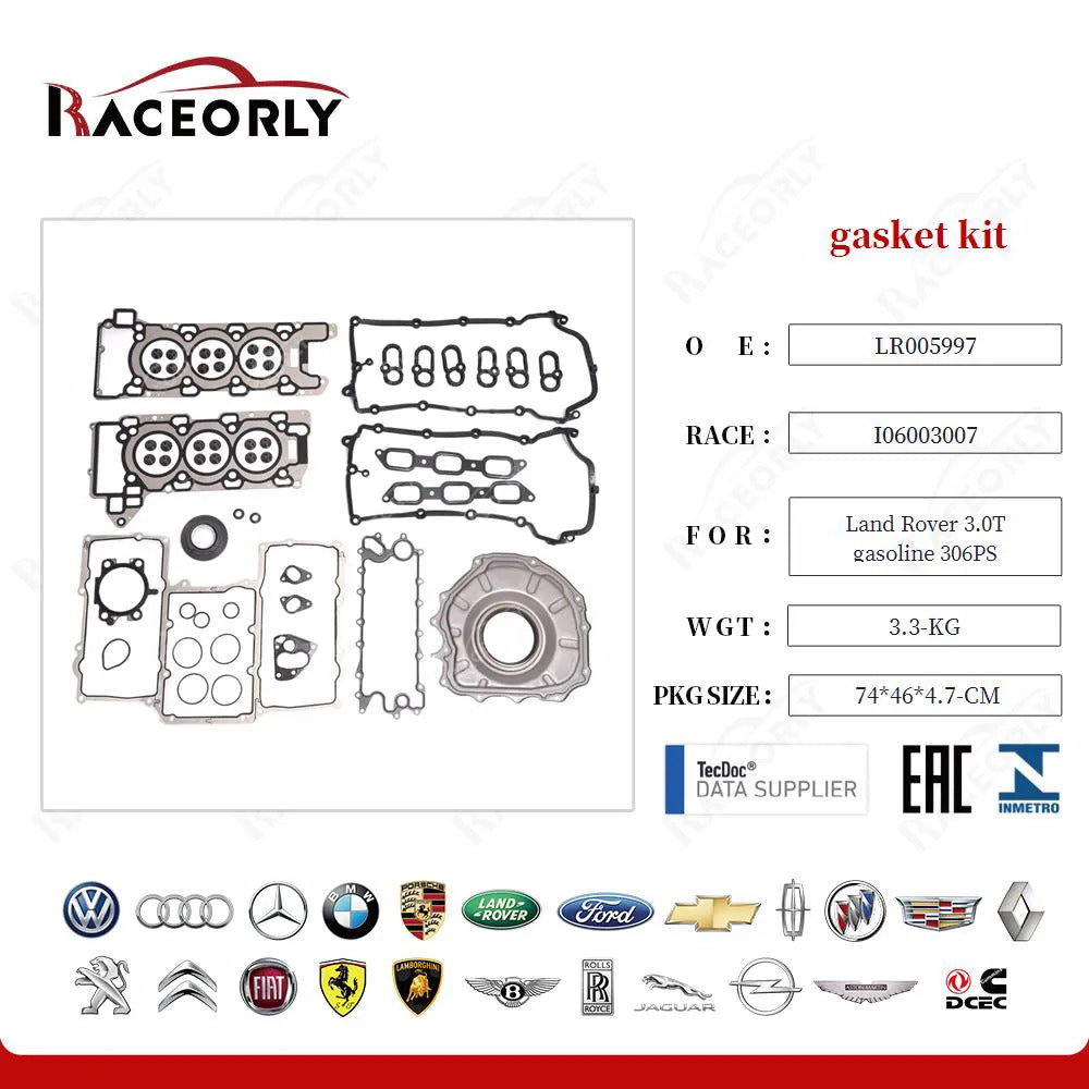 RaceOrly 3.0T GASOLINE 306PS LR005997 - 3.0GASKET