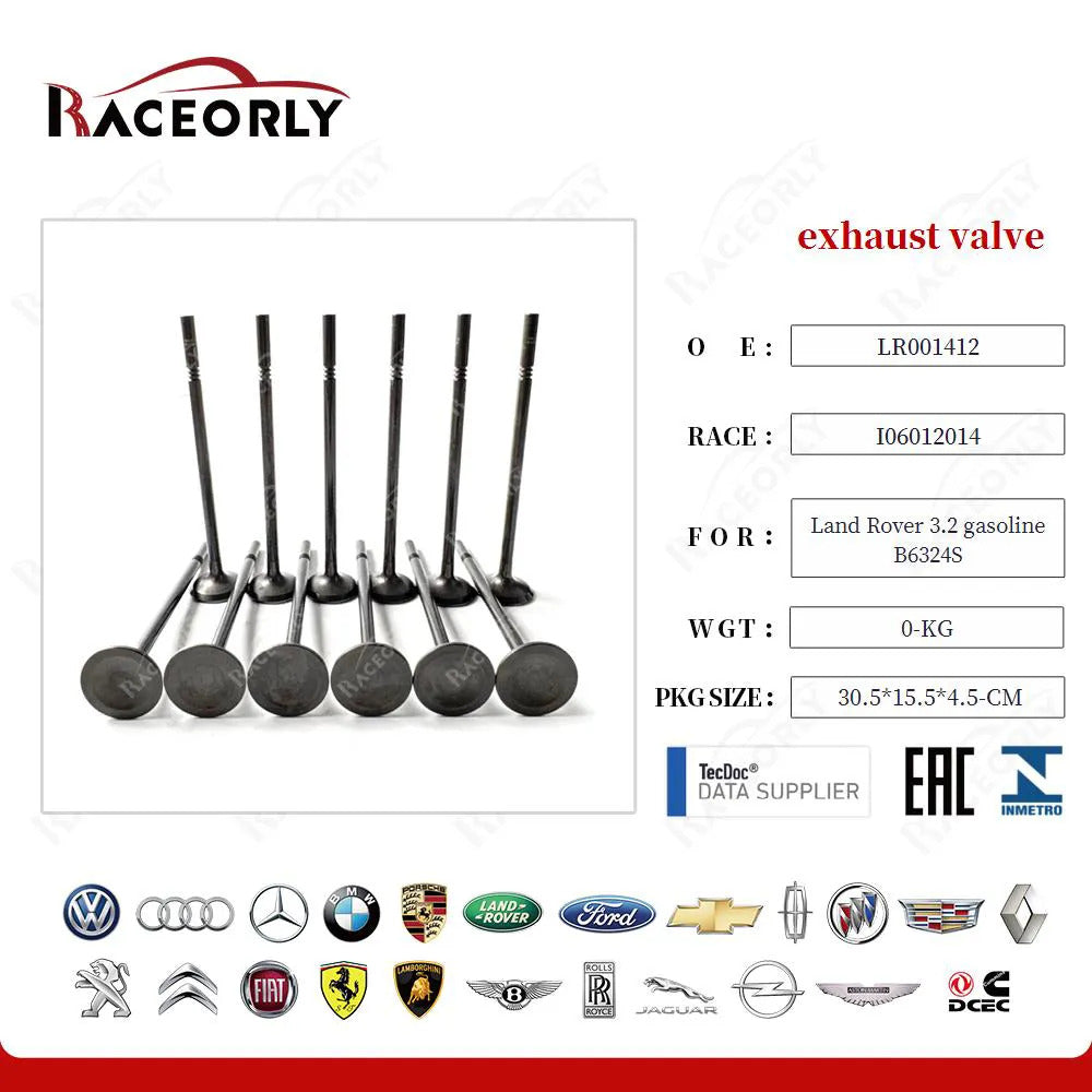 RaceOrly EXHAUST VALVE - LR001412