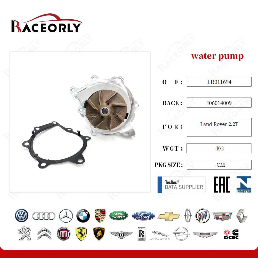 RaceOrly WATER PUMP - LR011694