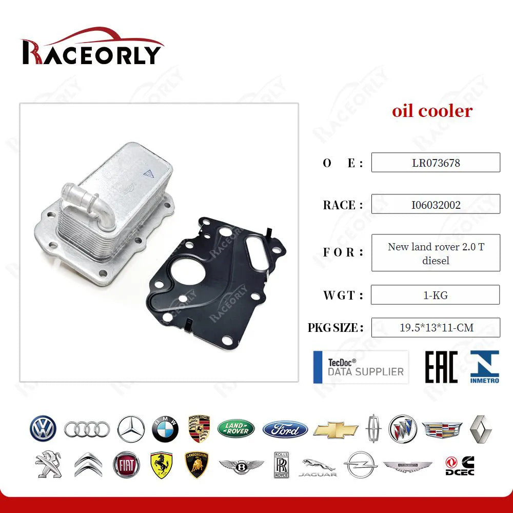 RaceOrly OIL RADIATOR - LR073678
