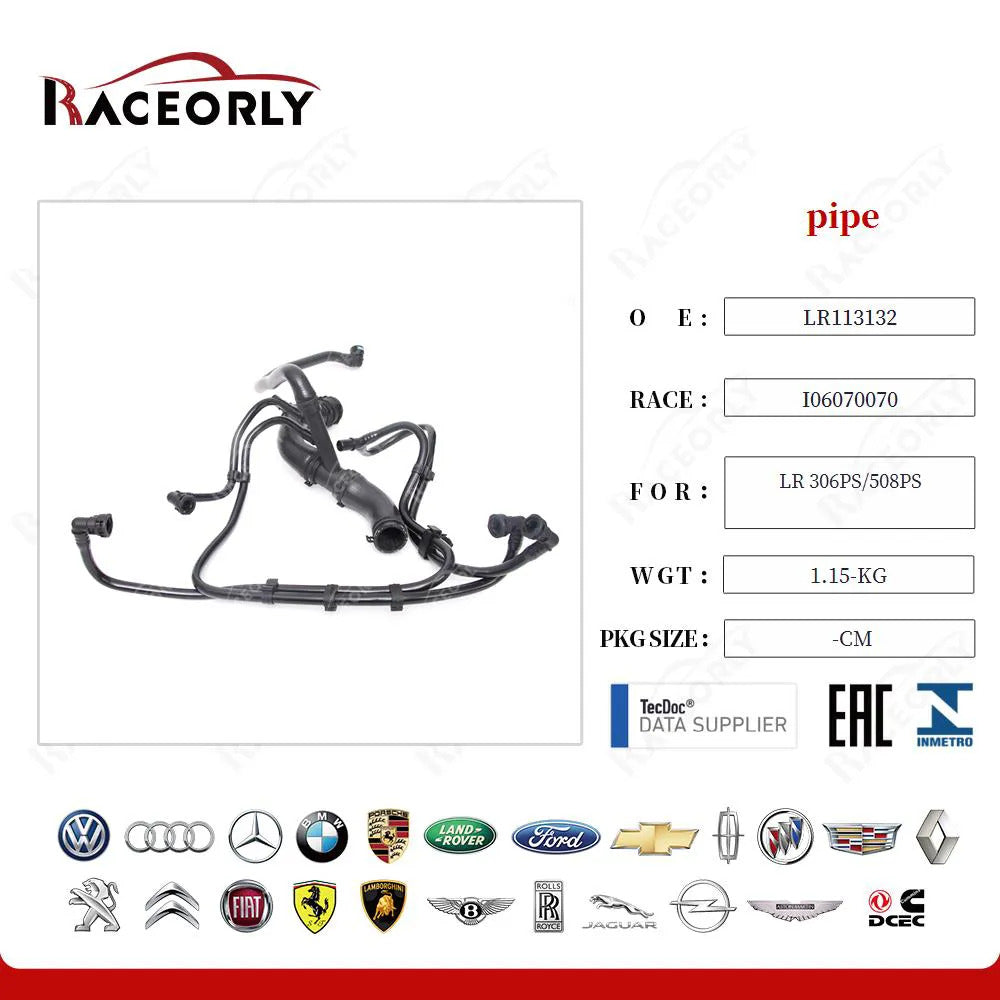 RaceOrly HOSE - RADIATOR - LR113132