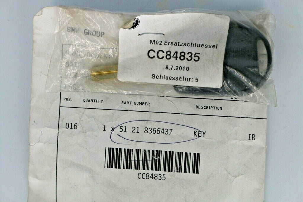 Genuine Master Key Remote Control for BMW (MPN: 51218366437) John Auto Spare Parts Co. LLC.