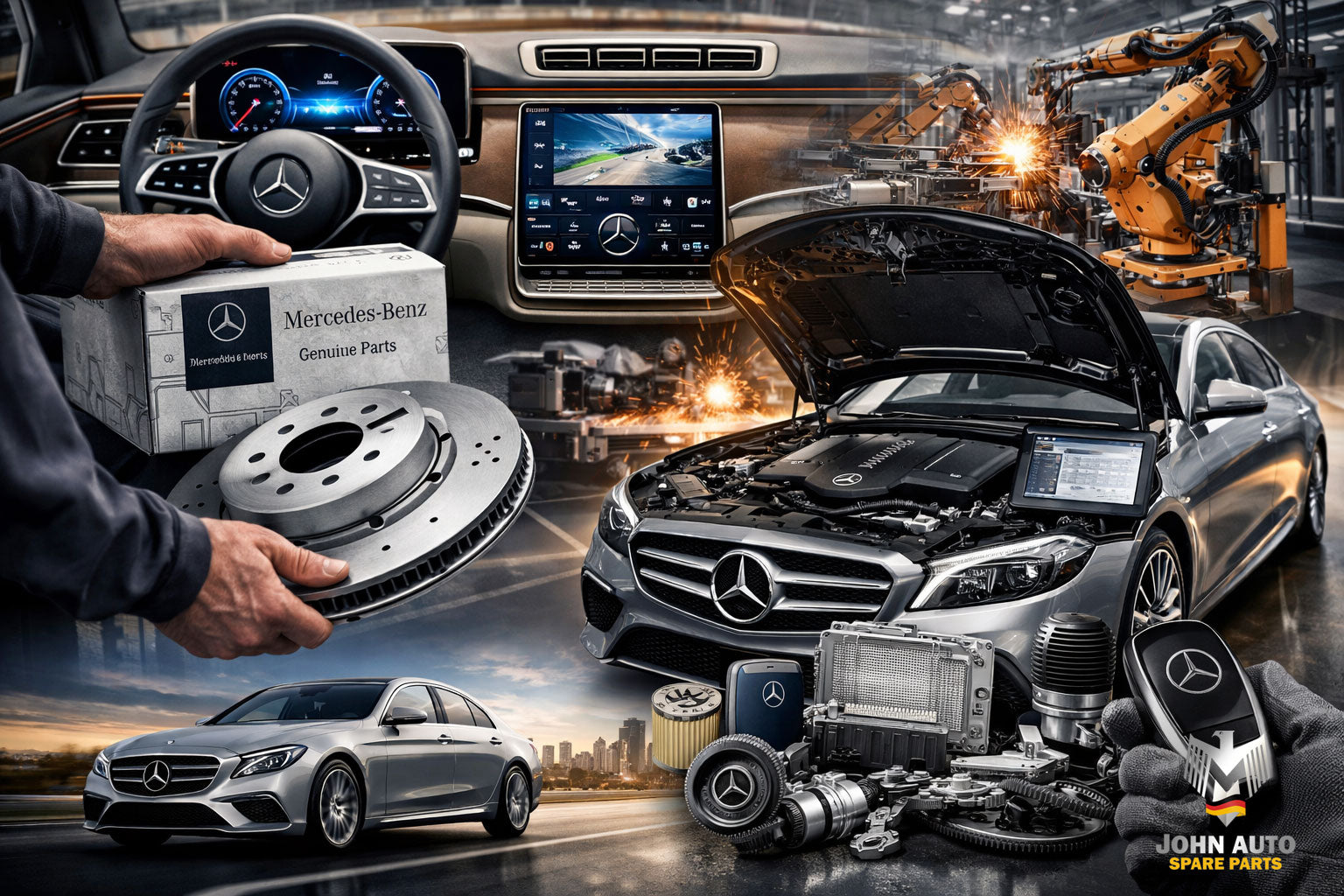 Mercedes-Benz luxury engineering
