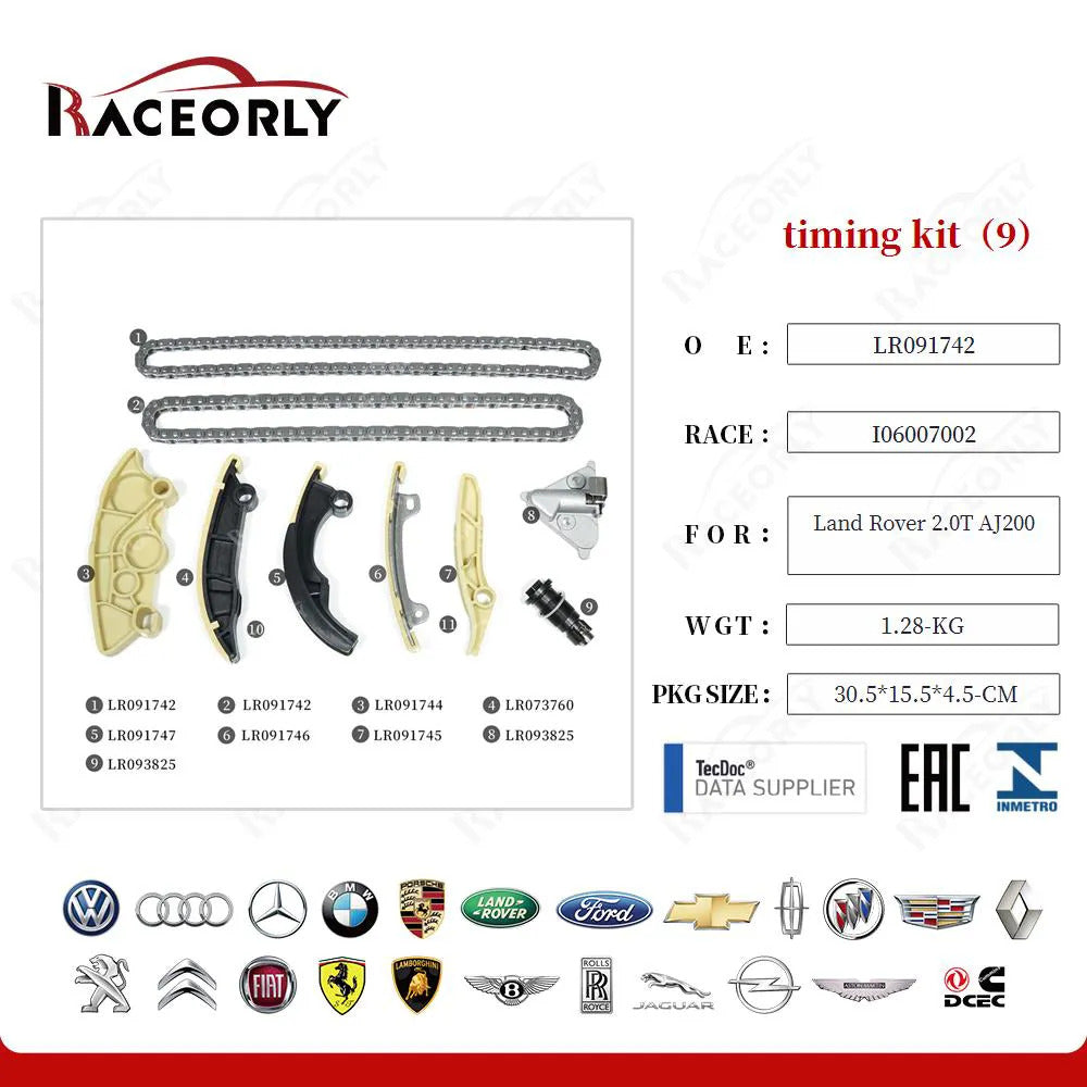 RaceOrly 2.0T GASOLINE NEW LR091742 - 2.0 TIMING KIT NEW