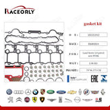 RaceOrly OVERHUAL GASKET KIT LR1212412 - 3.0 I6 GASKET