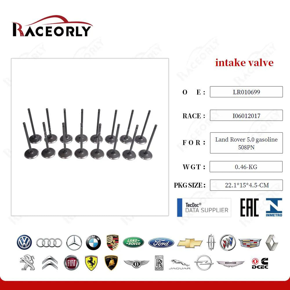 RaceOrly INTAKE VALVE - LR010699