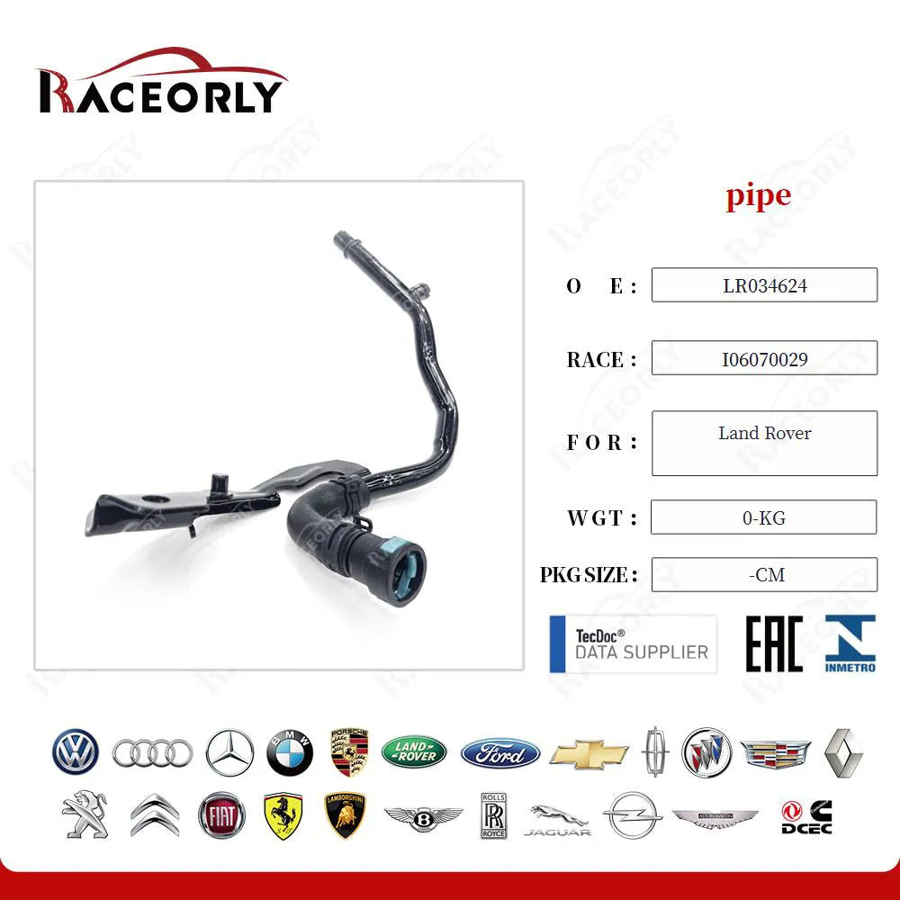 RaceOrly HOSE AND BRACKET - LR034624