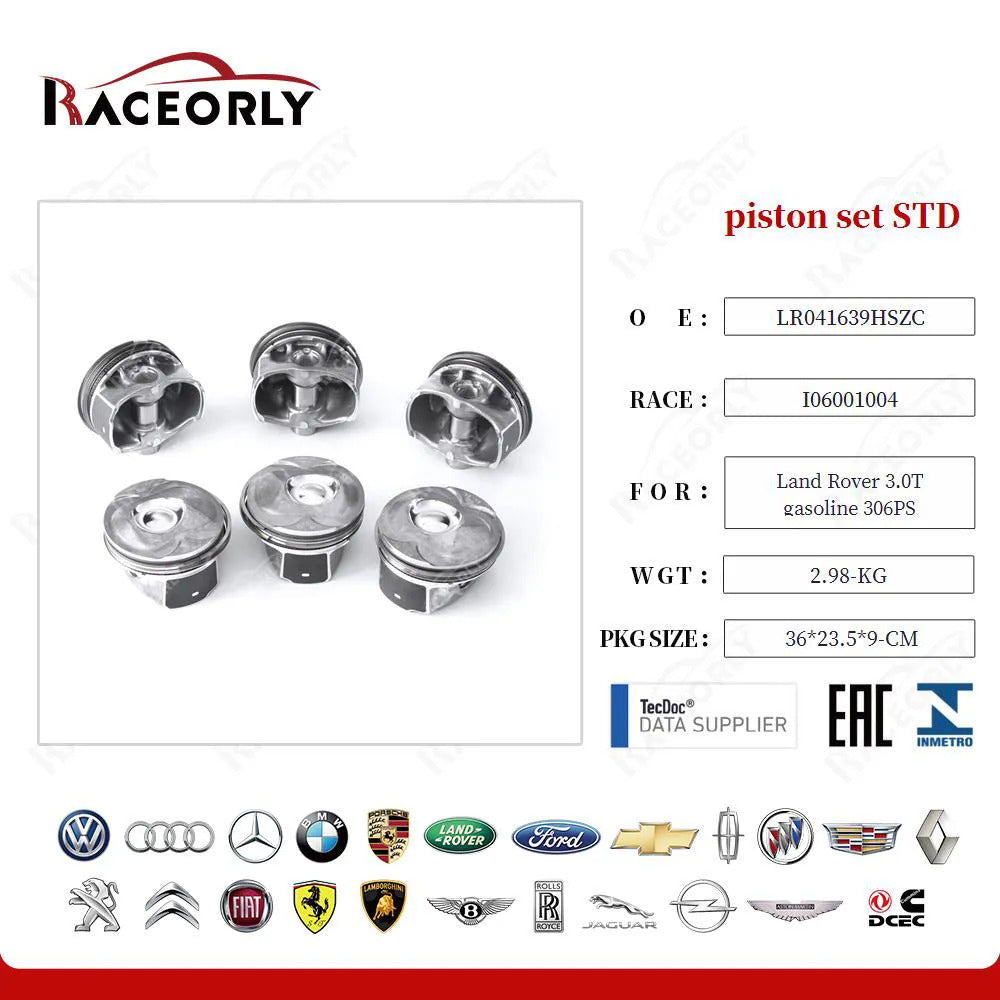RaceOrly PISTON SET STD - LR041639HSZC