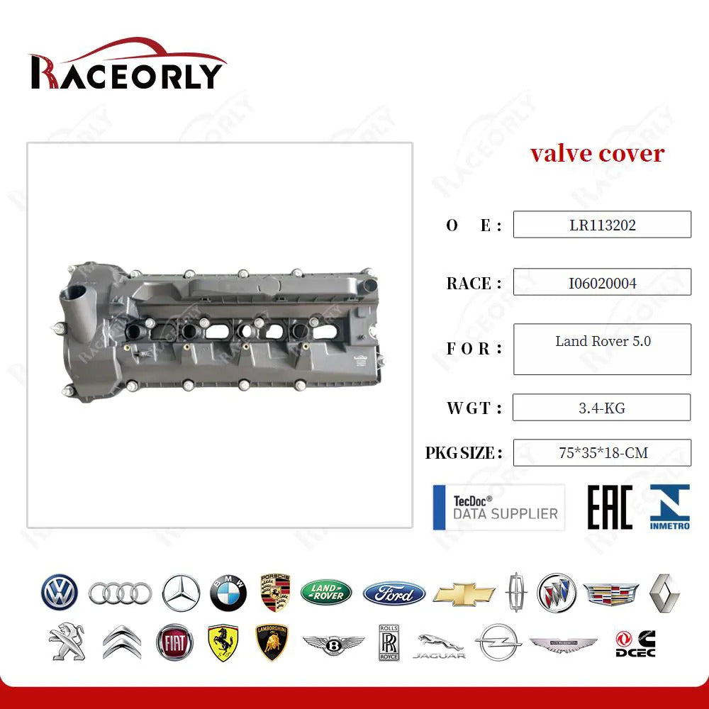 RaceOrly COVER CYLINDER AJ814029 - LR113202