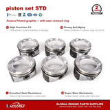 RaceOrly PISTON SET STD - LR121448HSZC