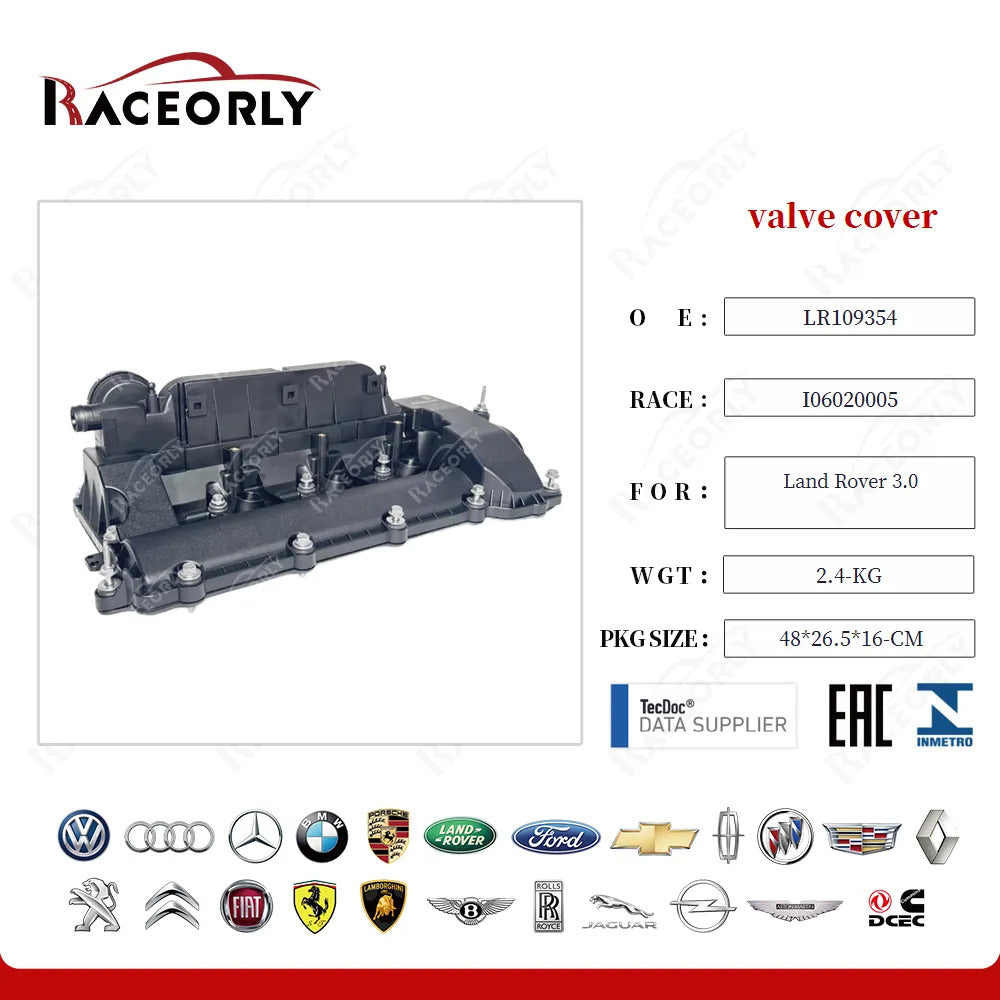 RaceOrly VALVE COVER LR109354 - LR188342