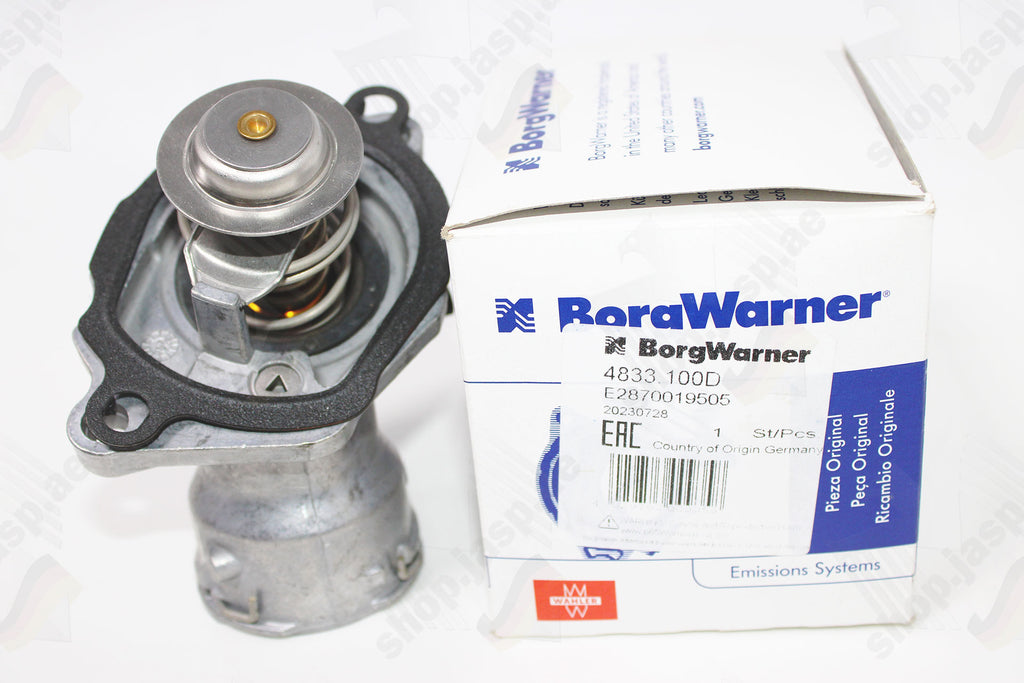 BorgWarner Engine Coolant Thermostat fits Mercedes-Benz (MPN: 4833100D)