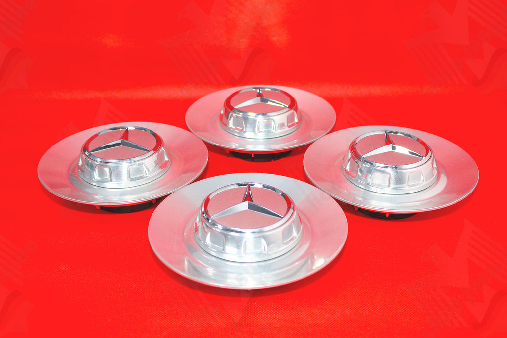 Mercedes-Benz Original Center Cap Wheel Hub Cover Set 4pcs (MPN: A0004004200)