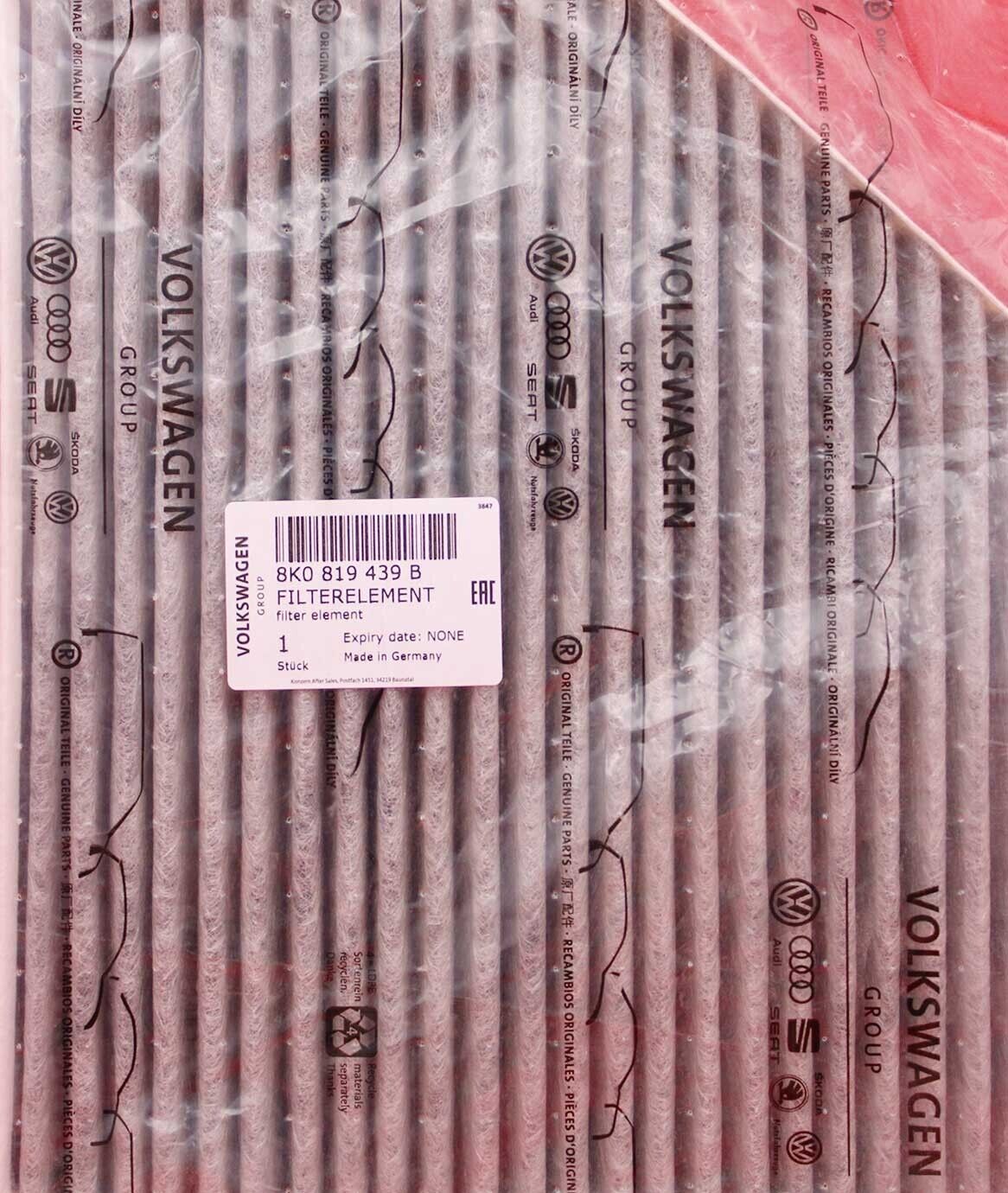 Audi Cabin Air Filter 8K0819439B | Effective Air Filtration – John Auto ...